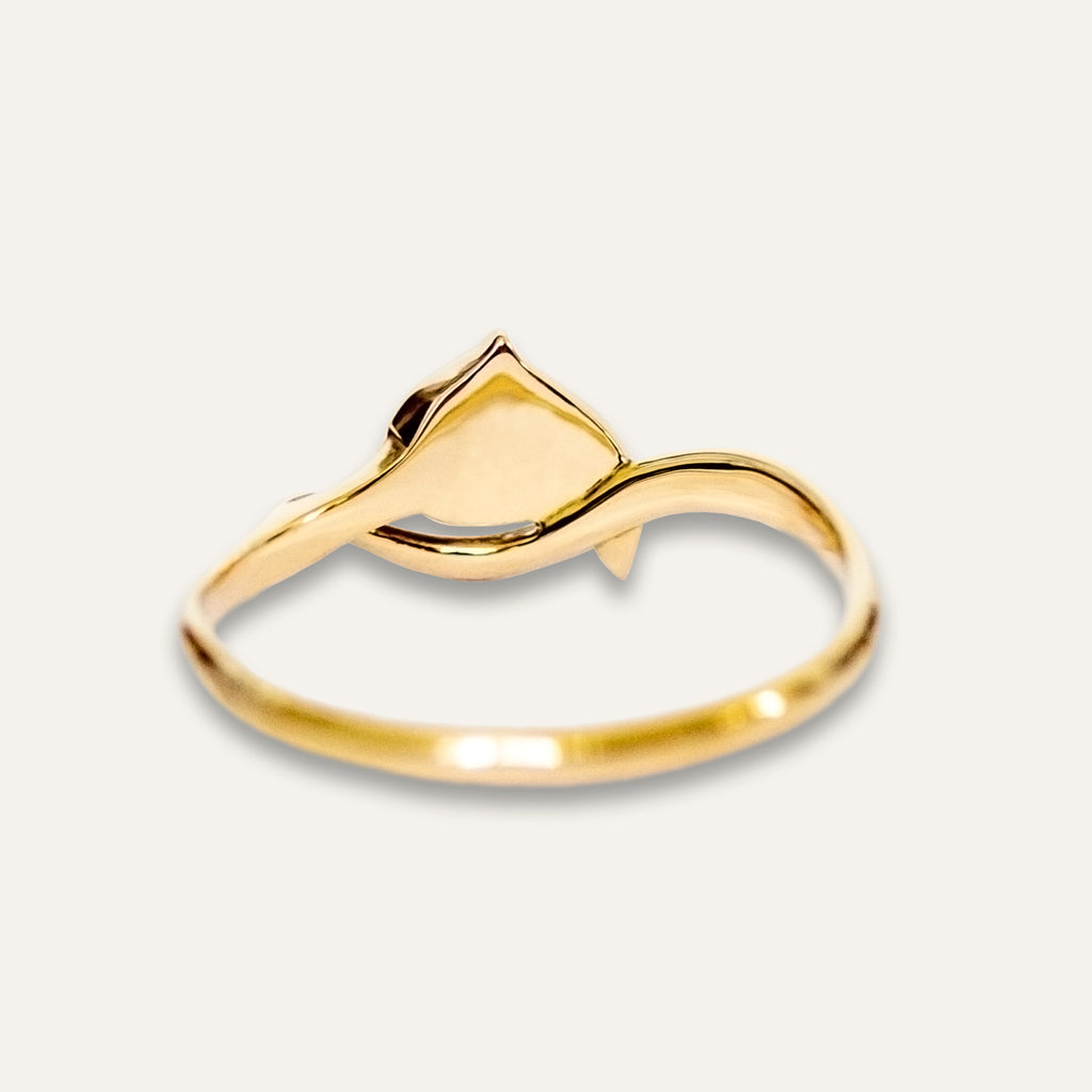 Bague Solitaire Arums
