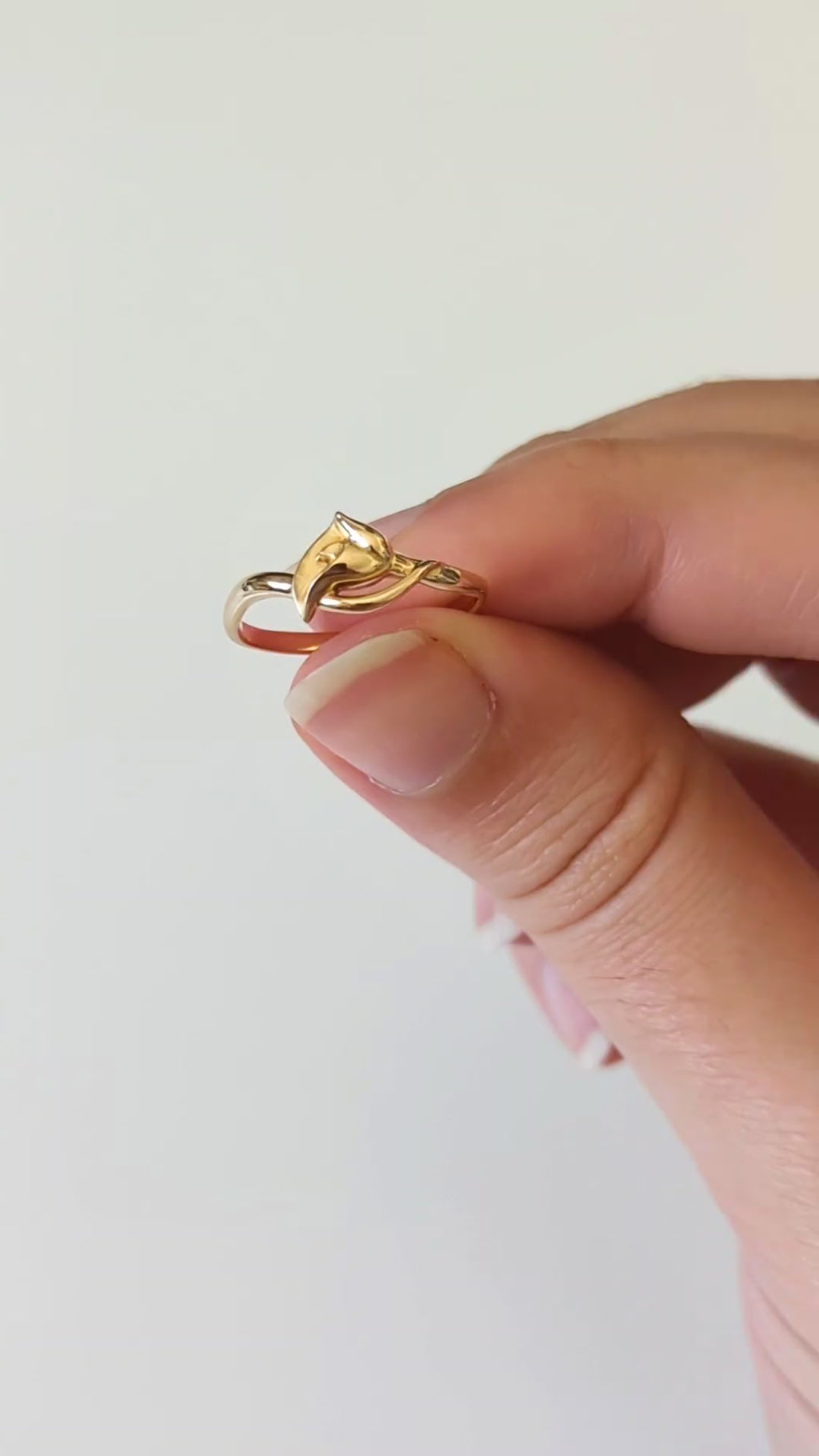 Bague Solitaire Arums