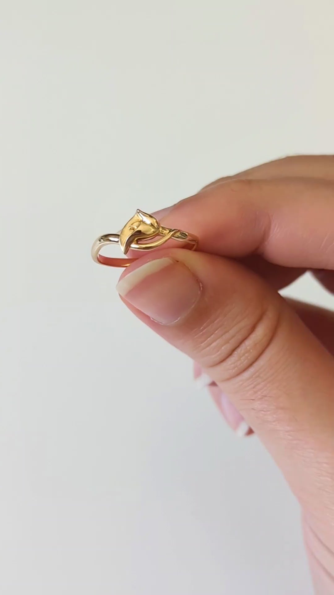 Bague Solitaire Arums